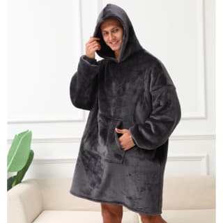 Mens Snuggle Hoodie - Grey