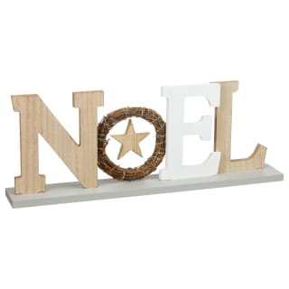 NOEL Light Up Wooden Block