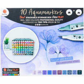 Aquamarkers 10pk - Purples