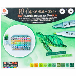 Aquamarkers 10pk - Greens