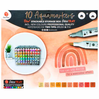 Aquamarkers 10pk - Oranges