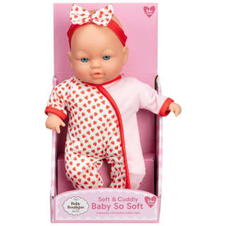 Baby Boutique Doll Soft & Cuddly - Strawberry