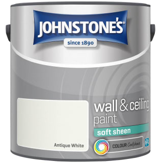Johnstone’s Paint Soft Sheen Emulsion - Antique White 2.5L