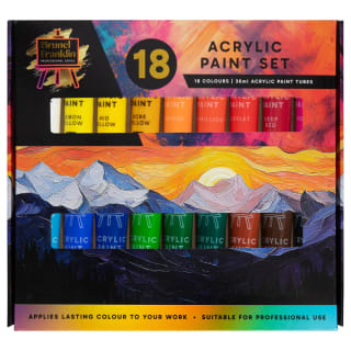 Brunel Franklin Complete Acrylic Starter Kit 18pk