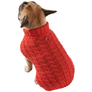 Extra Large Reflective Dog Jumper - Red
