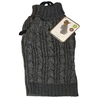 Small Reflective Dog Jumper - Grey