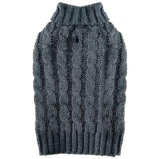 Small Reflective Dog Jumper - Grey