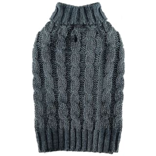 Extra Large Reflective Dog Jumper - Grey