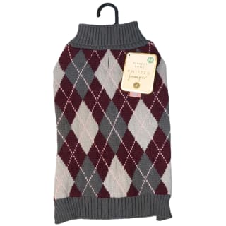 Perfect Paws Dog Jumper Medium - Burgundy