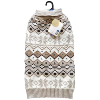 Perfect Paws Dog Jumper Large - Fairisle