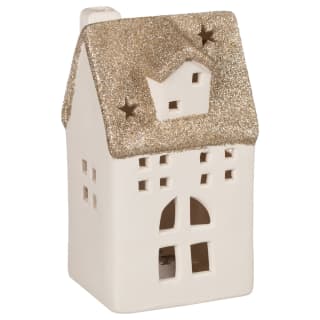 Light Up LED Glitter House - Tall