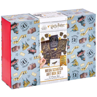 Harry Potter Mega Scratch Art Box Set 17pc