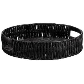 Black Woven Tray