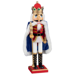 Christmas Nutcracker 38cm - Blue Cape