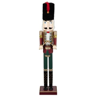 Christmas Nutcracker 91cm - Red & Black