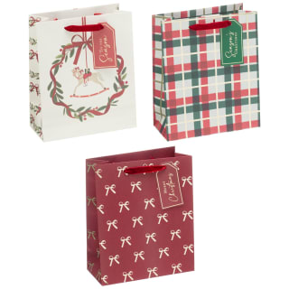 Timeless Traditions Medium Gift Bags 3pk
