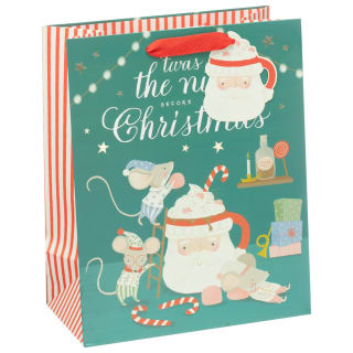 Kids' Large Christmas Gift Bag - Night Before Christmas