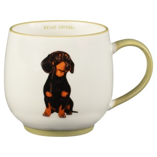 A Tale of Tails Dog Breeds Mug - Sausage Dog