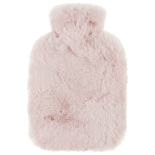 Hot Water Bottle with Zipper - Pink