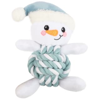 Winter Paws Festive Puppy Toy - Snowman