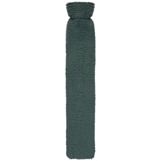 Long Teddy Hot Water Bottle 1.7l - Green