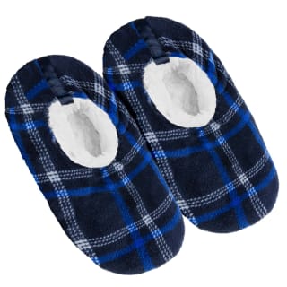 Mens Heatsaver Soft & Cozy Slippers - Black