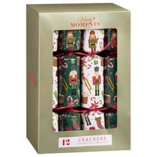 Merry Moments Christmas Crackers 12 x 11&quot; - Nutcrackers