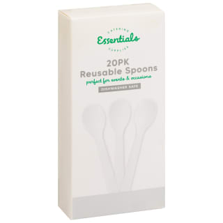 Catering Essentials Reusable Spoons 20pk