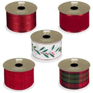 All Wrapped Up Christmas Ribbon 2.7m - Assorted