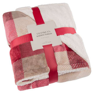 Franklyn Sherpa Throw - Red