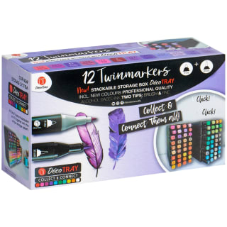 Twinmarkers 12pk - Lilacs