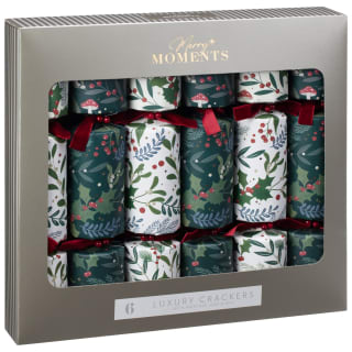 Merry Moments Luxury Christmas Crackers 6pk