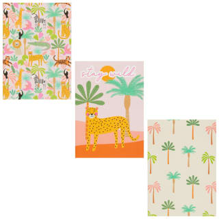 Mini Fashion Notebooks 3pk - Stay Wild