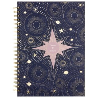 A4 Hardback Notebook - Stars