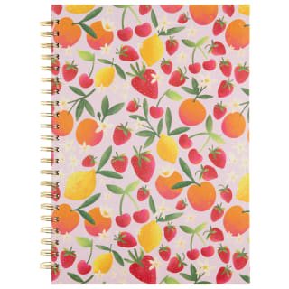 A4 Hardback Notebook - Fruits