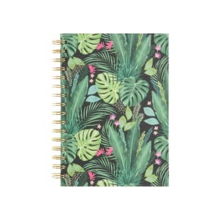A5 Hardback Notebook - Palm Leaves