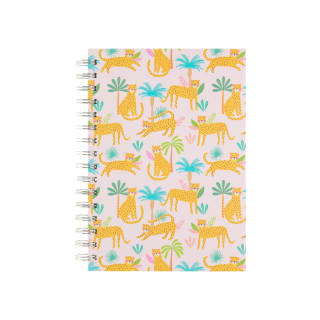 A5 Hardback Notebook - Leopard