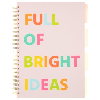 A4 Project Notebook - Bright Ideas