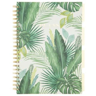 A4 Project Notebook - Palm Leaves