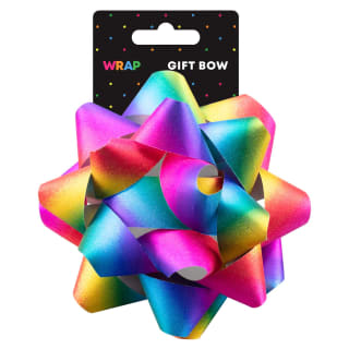 Single Wrap Gift Bow - Rainbow