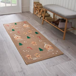 Gingerbread Washable Runner