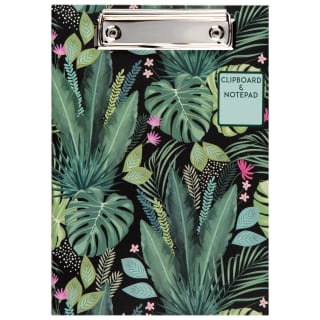 Clipboard & Notepad - Palm Leaves