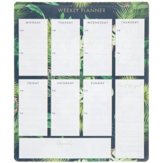 Weekly Planner Pad - Floral
