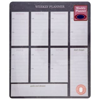 Weekly Planner Pad - Stars