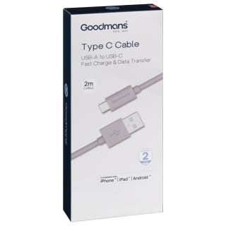 390301-goodmans-type-c-cable-usb-a-to-usb-c-2m-grey