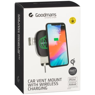 Goodmans Qi Autosense In Car Phone Holder