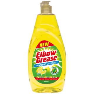 Elbow Grease Washing Up Liquid 600ml - Lemon Fresh
