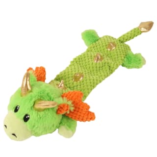 Crinkle & Squeak Dog Toy - Dragon