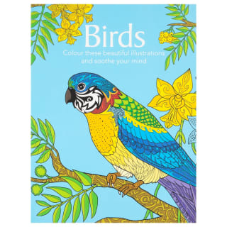 Adult Colouring Book - Birds