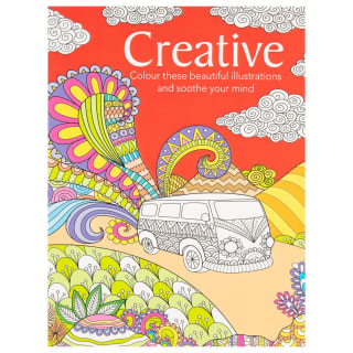 Adult Colouring Book - Creative